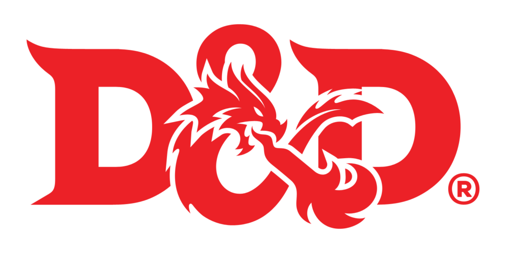 Dungeons & Dragons Logo that says D&D